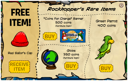 Club Penguin Cards For Sale. Club Penguin Coins For Change,